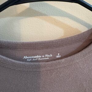 Abercrombie & Fitch Men's Taupe Tee